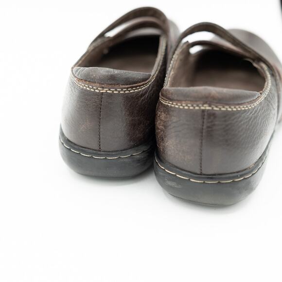 Clarks Bendables Sixty Cruise Tumbled Leather Mary Jane Slip On Loafer - Picture 10 of 12